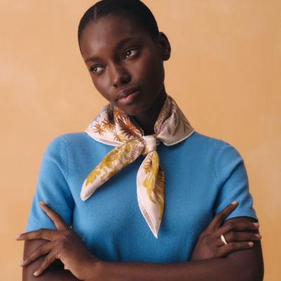 レディス, スカーフ、ショール＆マフラー, スカーフ＆シルク